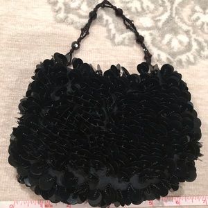 Sequin handbag